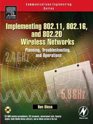 cover image of Implementing 802.11, 802.16, and 802.20 Wireless Networks